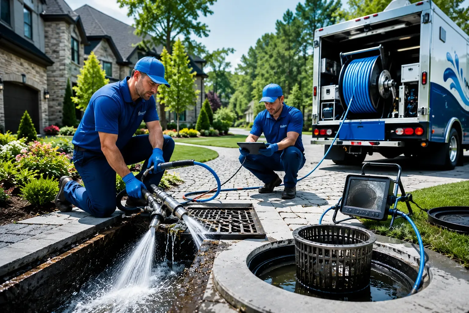 Local outdoor drain cleaning professionals in Walker, MI