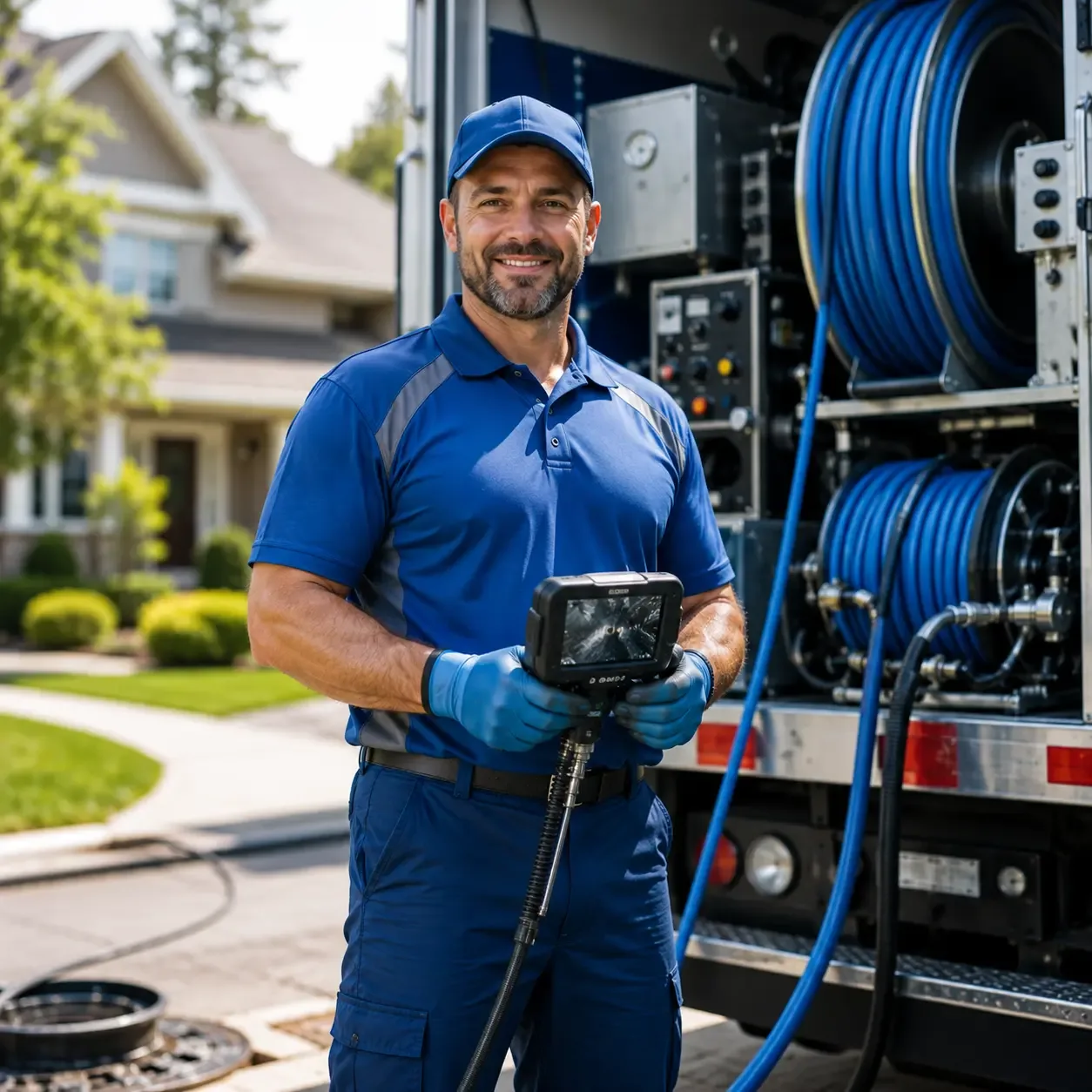 Local outdoor drain cleaning specialists in Walker, MI
